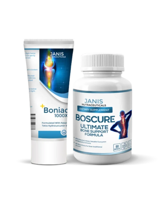 Boniac and Boscure 2-in-1 Bone & Joint Wellness System | Arthritis Pain Relief
