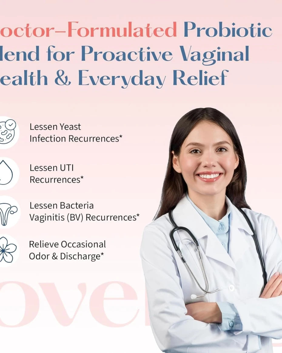 Lovebug V-Best Vaginal Probiotics - 90 Billion Cfu