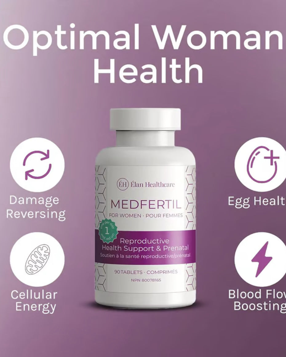 MedFertil for Women: Conception Pills and Fertility Supplements for Women 90 Tablet(3 month supply)